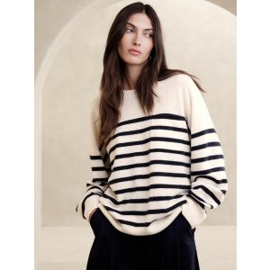 Banana Republic Caro Oversized Lightweight Cashmere Sweater