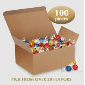 Lindt Custom LINDOR Pick and Mix 100-pc Box