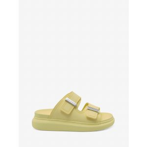 Alexander McQueen Women's Hybrid Slide in Anise/silver