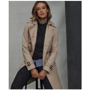 Brooks Brothers Cotton Trench Coat