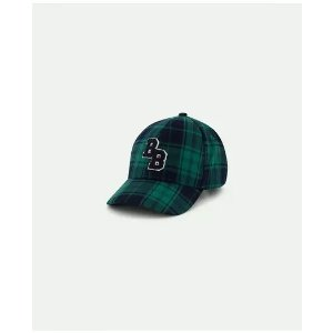 Brooks Brothers Kids Black Watch BB Baseball Cap