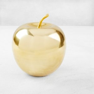 Z GALLERIE Gold Oversized Apple