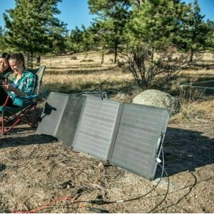 EcoFlow 110W Portable Solar Panel Foldable with Carry Case