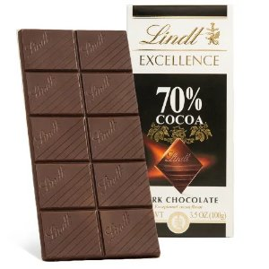 Lindt 70% Cocoa Dark Chocolate EXCELLENCE Bar (3.5 oz)