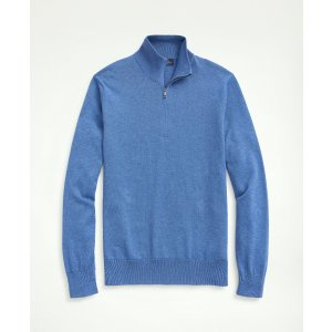 Brooks Brothers Supima® Cotton Half-Zip Sweater