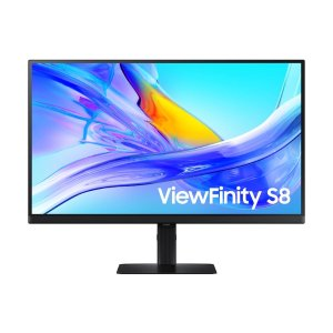 Samsung 27" ViewFinity S8 (S80UD) 4K UHD HDR10 High Resolution Monitor with USB-C and Ergonomic Stand | Samsung US