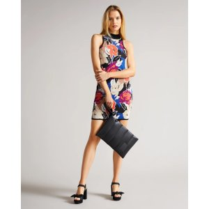 Ted Baker Lilyiii Open Back Knitted Bodycon Mini Dress