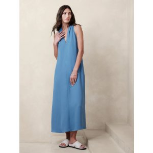 Banana Republic Juli Crepe Midi Dress