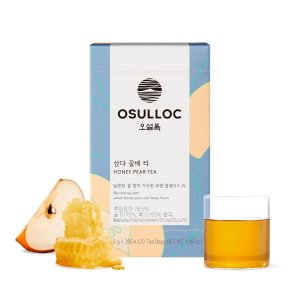 OSULLOC Honey Pear Tea 20 count, 1.06 oz, 30g