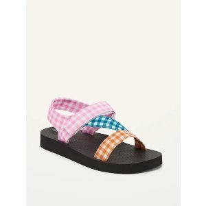 Old Navy Asymmetric Cross-Strap Sandals for GirlsReview Snapshot4.7Ratings DistributionMost Liked Positive ReviewMost Liked Negative Review