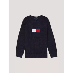 Tommy Hilfiger Kids' Flag Logo Raglan Sweater