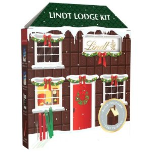 Lindt Holiday Build Your Own Chocolate Lodge Kit