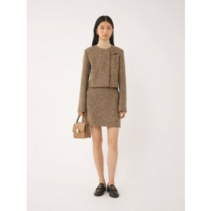 A-line mini skirt