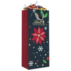 Lindt Assorted 5-Flavor LINDOR Truffles 75-pc Holiday Gift Bag (31.7 oz)