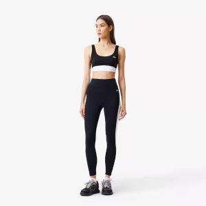 Lacoste Women's Lacoste x Bandier All Motion Colorblock Leggings