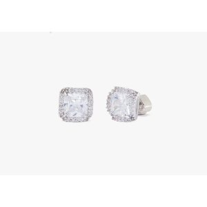 Kate Spade That Sparkle Princess Cut Large Studs