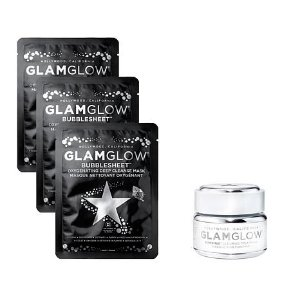 Glamglow SUPERMUD Mini and BUBBLESHEET Set