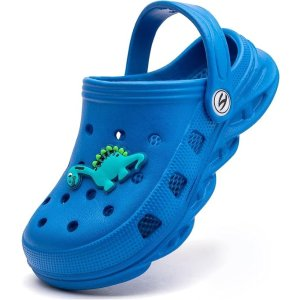BODATU Boys Girls Garden Clogs Kids Slip On Beach Shoes Children Sandals for Indoor Outdoor