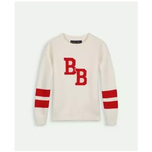 Brooks Brothers Boys Cotton Varsity Sweater