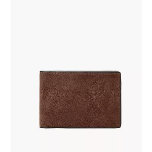 Fossil Steven Leather Front Pocket Bifold Wallet
