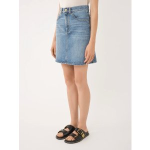 Denim mini skirt