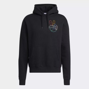 Adidas men Originals Peace Sign Hoodie