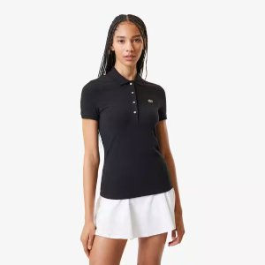 Lacoste Women's L.12.D Slim Fit Jersey Polo