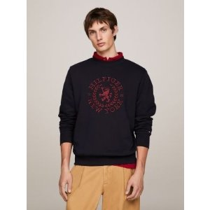 Tommy Hilfiger Embroidered Heritage Logo Sweatshirt