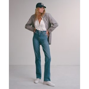 Abercrombie & Fitch Ultra High Rise 90s Straight Jean