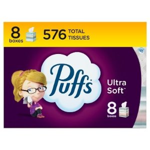 Puffs Ultra Soft Facial Tissue