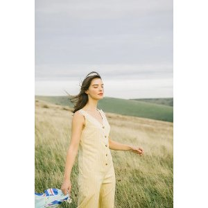 miss patina Combe Jumpsuit (Butter)