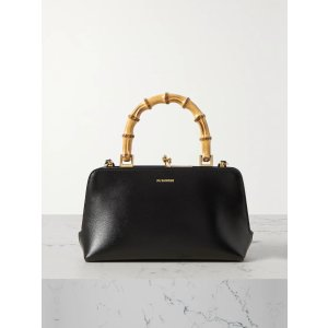 Jil Sander Goji mini bamboo leather tote