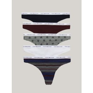 Tommy Hilfiger Logo Mix Thong 5-Pack