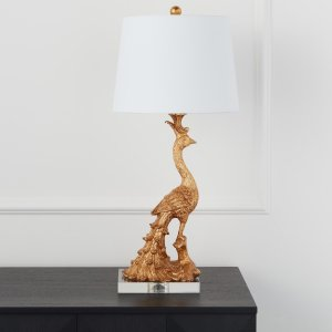 Z GALLERIE Peacock Table Lamp